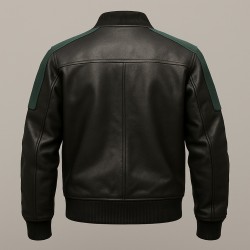  Seong Gi-hun Player 456 Squid Game Winner Black Leather Jacket