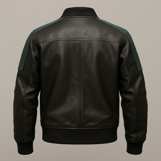Seong Gi-hun Player 456 Squid Game Winner Black Leather Jacket