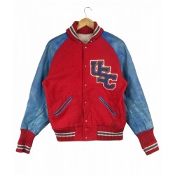 USC Cardinal SC Letterman Jacket