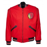 Varsity 1950 Indianapolis Indians Red Wool Jacket 