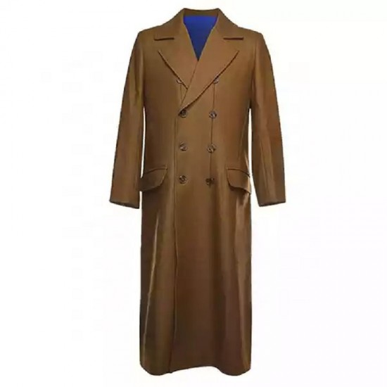 10th Doctor Brown Trench Coat