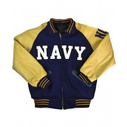 1943 Navy Blue Varsity Jacket