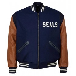 1949 San Francisco Seals Varsity Blue and Brown Jacket