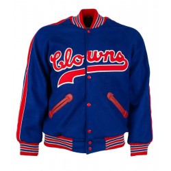 1951 Indianapolis Clowns Varsity Royal Blue Jacket