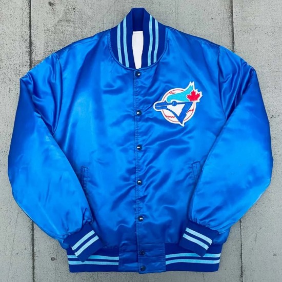 1980’s Toronto Blue Jays Spellout Bomber Jacket