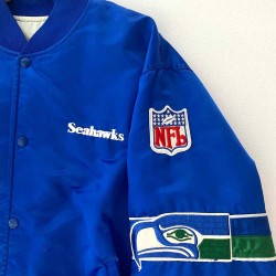 1990’s Seattle Seahawks Royal Satin Jacket