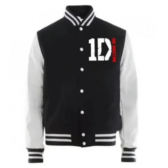 1D One Direction Varsity Wool Jacket