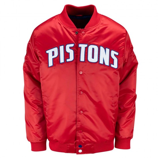 20th Anniversary Detroit Pistons Red Jacket 20th Anniversary Detroit Pistons Red Jacket