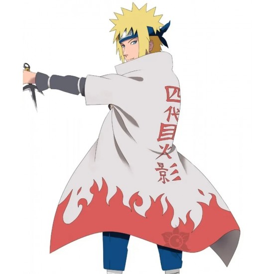 4th Hokage Naruto Cloak Costume