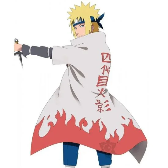 4th Hokage Naruto Cloak Costume