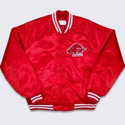 80’s Arkansas Razorbacks Red Bomber Jacket 