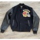 80’s San Francisco 49ers Black Wool & Leather Varsity Jacket