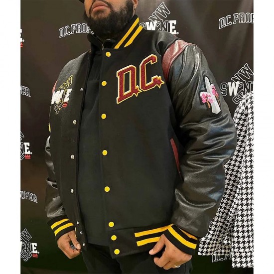 90th Anniversary Washington Commanders DC Varsity Jacket 90th Anniversary Washington Commanders DC Varsity Jacket