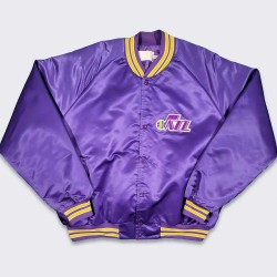 90’s Utah Jazz Purple Jacket