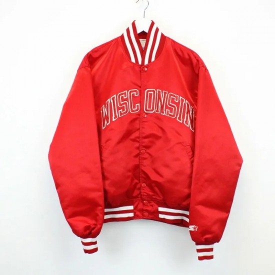 90’s Wisconsin Badgers Red Jacket 90’s Wisconsin Badgers Red Jacket