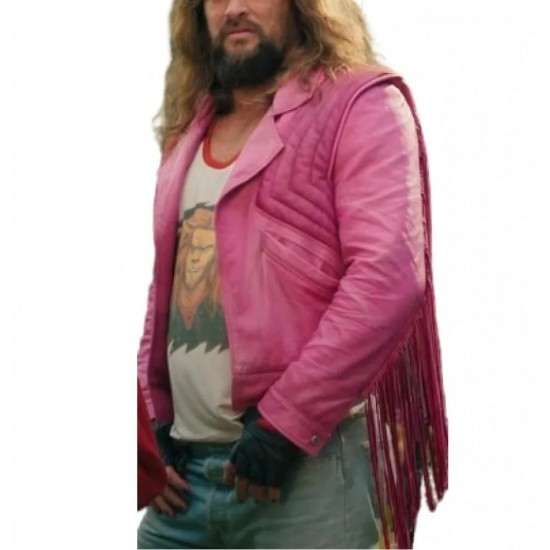 A Minecraft Movie Jason Momoa Pink Leather Jacket A Minecraft Movie Jason Momoa Pink Leather Jacket
