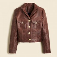 A.J. Cook Criminal Minds Jennifer Jareau Brown Leather Jacket