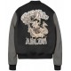 Off White AC Milan Varsity Bomber Off White Jacket Off White AC Milan Varsity Bomber Off White Jacket