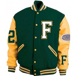 ASAP Ferg Floor Seats II Green and Yellow Jacket