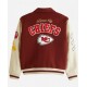 Abercrombie Kansas City Chiefs Wool Varsity Jacket