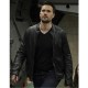 Agents of SHIELD Brett Dalton Black Leather Jacket