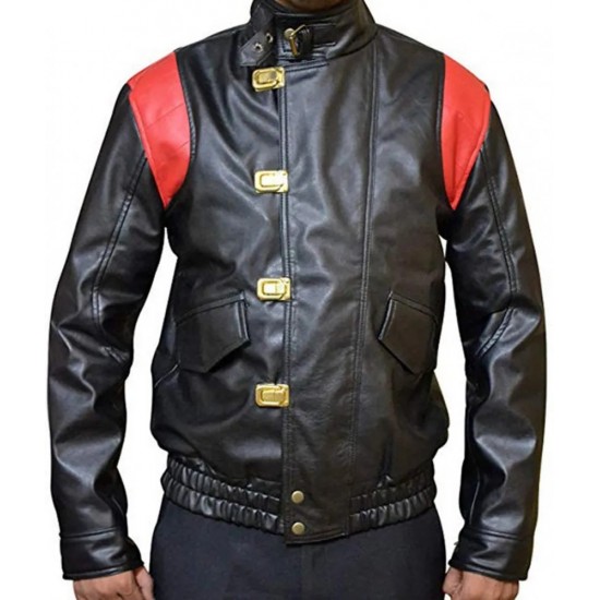 Akira Capsule Black Leather Jacket
