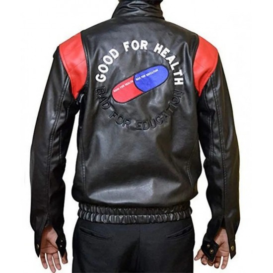 Akira Capsule Black Leather Jacket