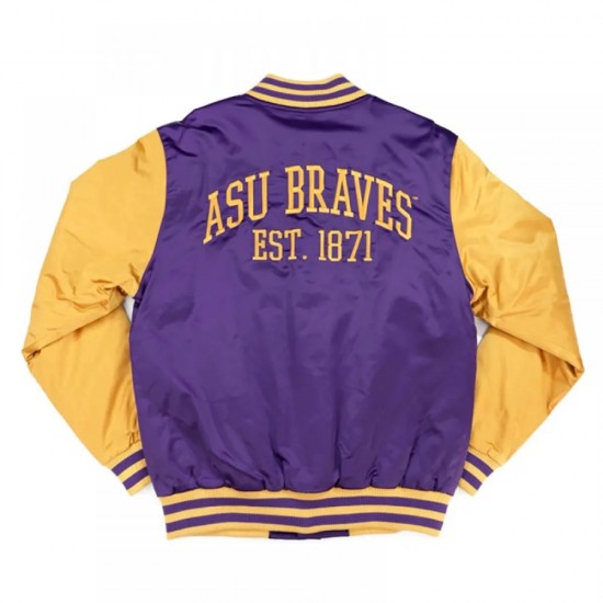 Alcorn State Braves Purple & Gold Jacket