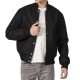All-Black All-Wool Letterman Jacket