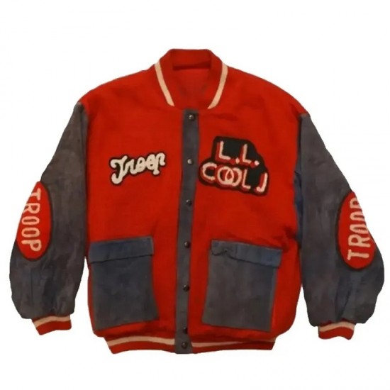 America Ll Cool J Troop Varsity Jacket America Ll Cool J Troop Varsity Jacket
