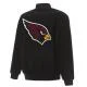 Arizona Cardinals Bomber Black Wool Jacket
