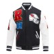 Arizona Cardinals Mashup Rib Varsity Wool and Leather Jacket Arizona Cardinals Mashup Rib Varsity Wool and Leather Jacket