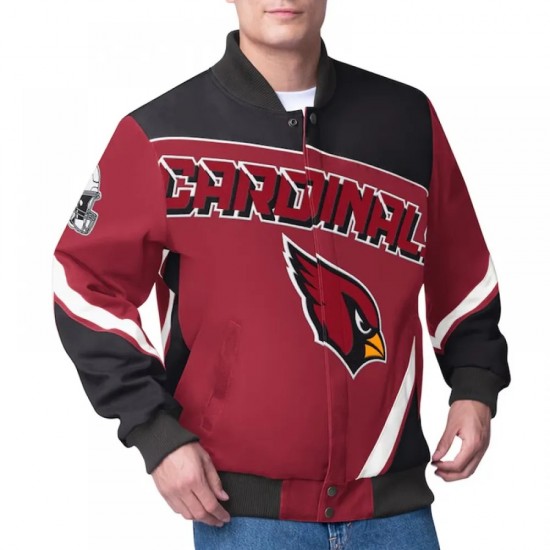 Arizona Cardinals Maximum Racing Red Jacket