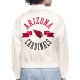 Arizona Cardinals Printed Logo Varsity Satin Jacket Arizona Cardinals Printed Logo Varsity Satin Jacket