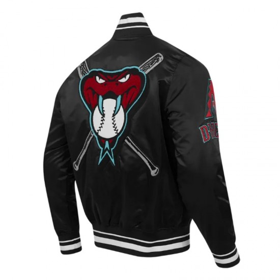 Arizona Diamondbacks Mashup Classic Rib Satin Jacket