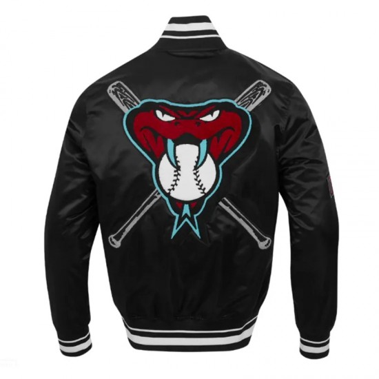 Arizona Diamondbacks Mashup Classic Rib Satin Jacket
