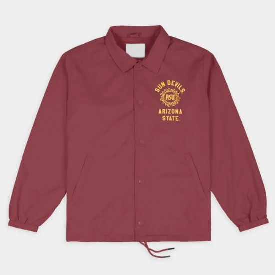 Arizona State Sun Devils Retro Logo Coaches Jacket
