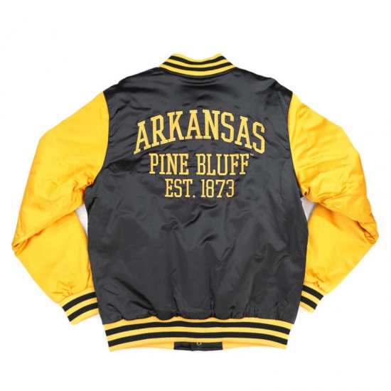 Arkansas-Pine Bluff Golden Lions Black & Gold Jacket Arkansas-Pine Bluff Golden Lions Black & Gold Jacket