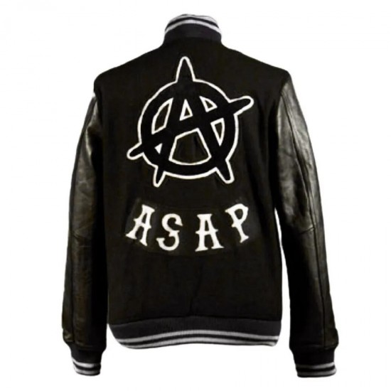 Asap Mob Destroyer Varsity Jacket Asap Mob Destroyer Varsity Jacket
