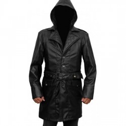 Assassin's Creed Jacob Frye’s Syndicate Leather Trench Coat Costume
