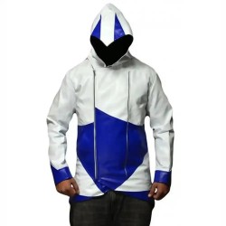 Assassin’s Creed Leather Hoodie Jacket