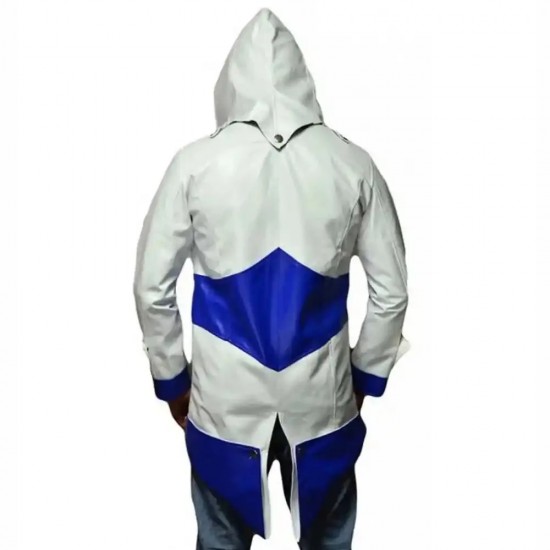 Assassin’s Creed Leather Hoodie Jacket