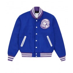 Astro BBC Blue Varsity Jacket 