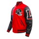 Atlanta Falcons Mashup Red & Black Varsity Jacket