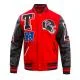 Atlanta Falcons Mashup Red & Black Varsity Jacket