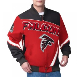 Atlanta Falcons Maximum Racing Red Jacket