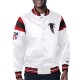 Atlanta Falcons Midweight White Satin Jacket Atlanta Falcons Midweight White Satin Jacket