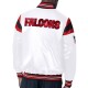 Atlanta Falcons Midweight White Satin Jacket Atlanta Falcons Midweight White Satin Jacket