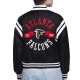 Atlanta Falcons Printed Logo Varsity Satin Jacket Atlanta Falcons Printed Logo Varsity Satin Jacket