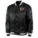 Atlanta Falcons Satin Black Starter Jacket Atlanta Falcons Satin Black Starter Jacket